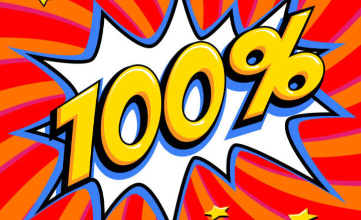 Image of The 100% club! 