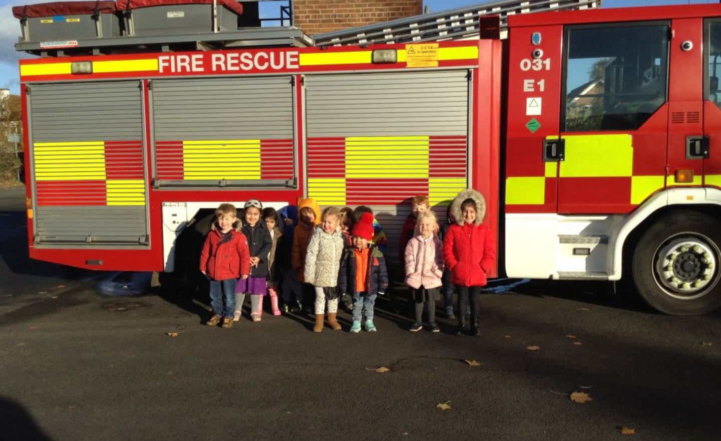 Image of A visit to Yarm Fire Station